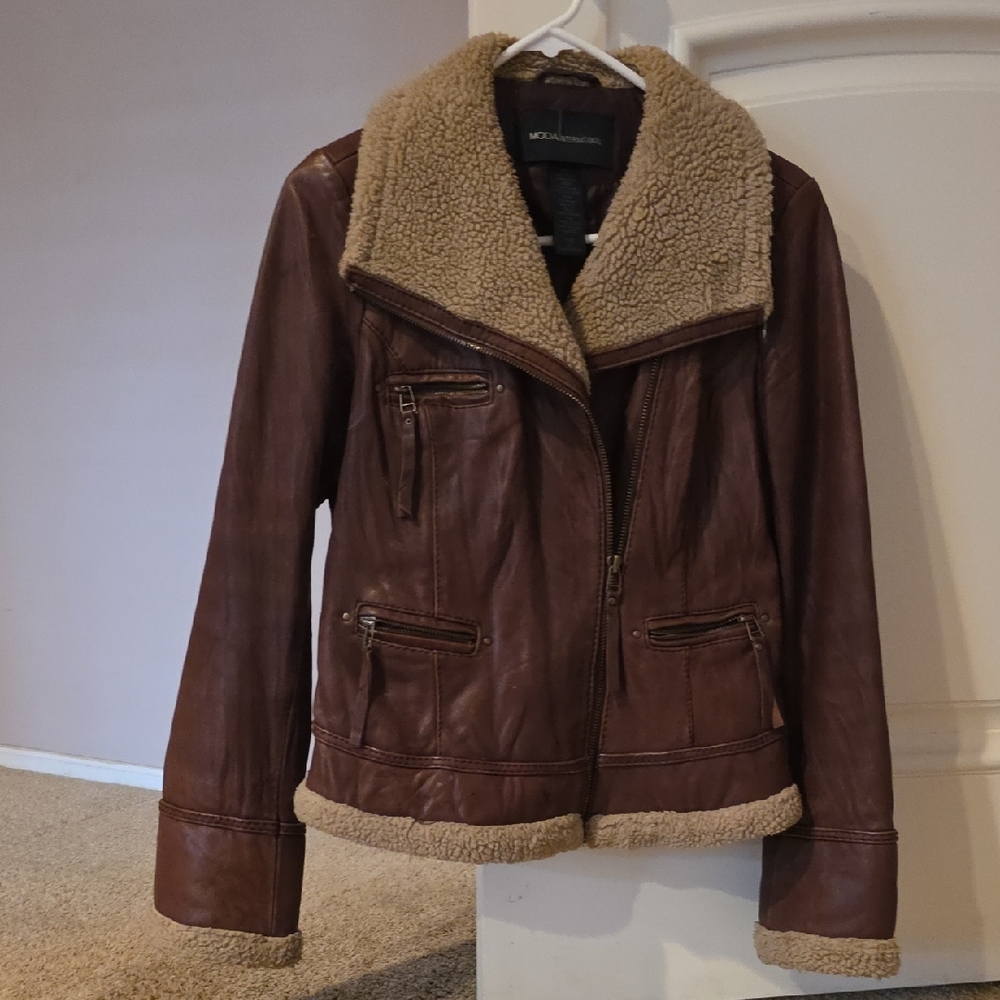 Women's Lamb Leather Jacket